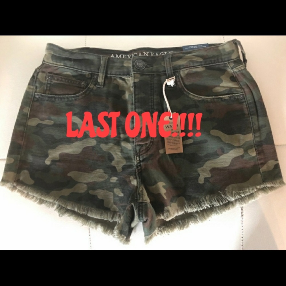 American Eagle camo 🦅 vintage hi rise festival ! - Picture 2 of 6